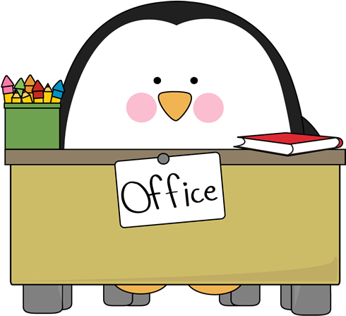 Office Penguin - Somerset Kidz (500x446)