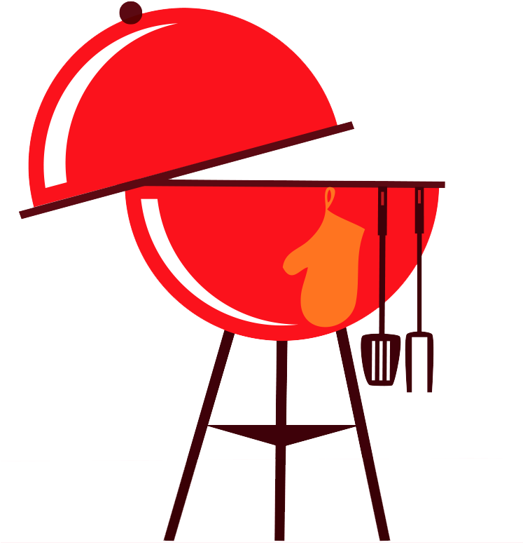 Bbq Grill Clipart Png (746x832)