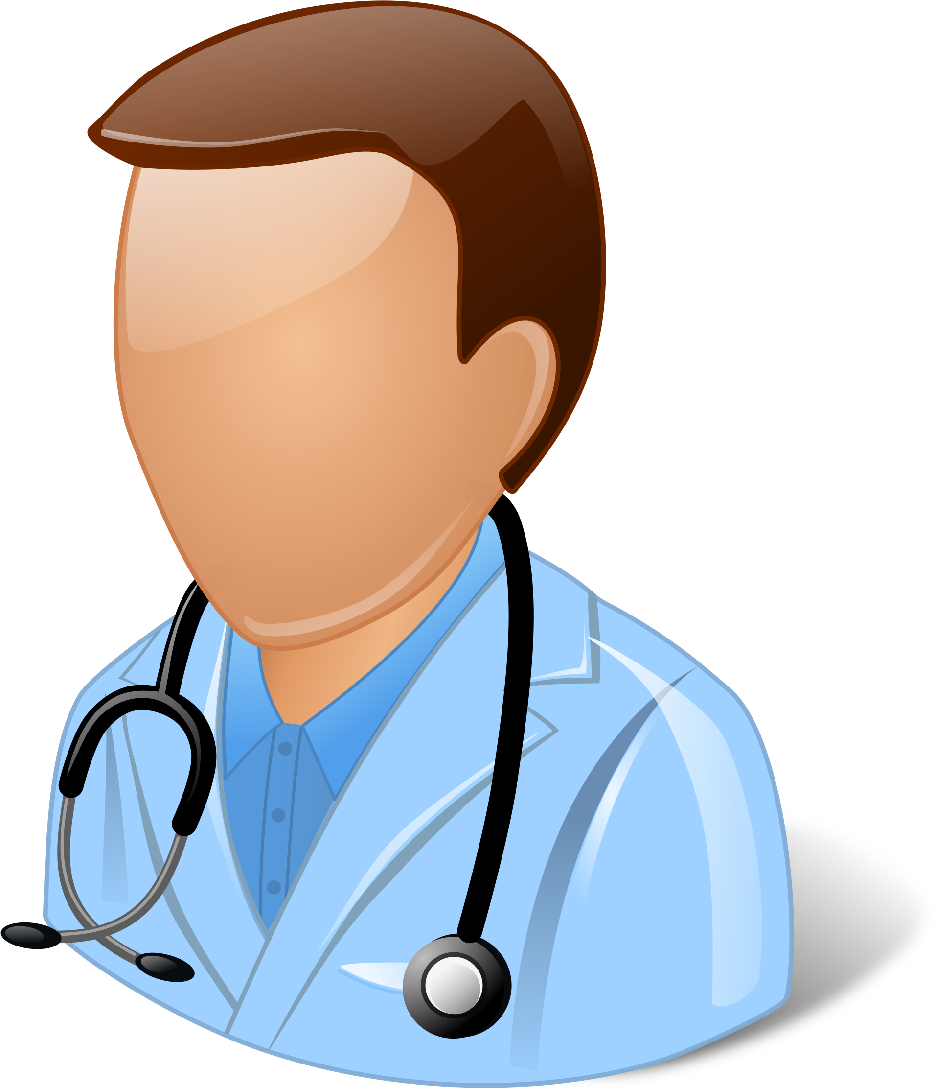 Doctor Clipart - Health Care Professionals Icon (2400x2400)