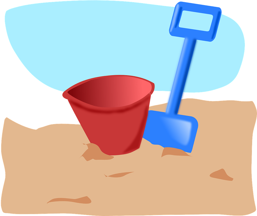 Bucket And Spade Clipart (2400x2025)