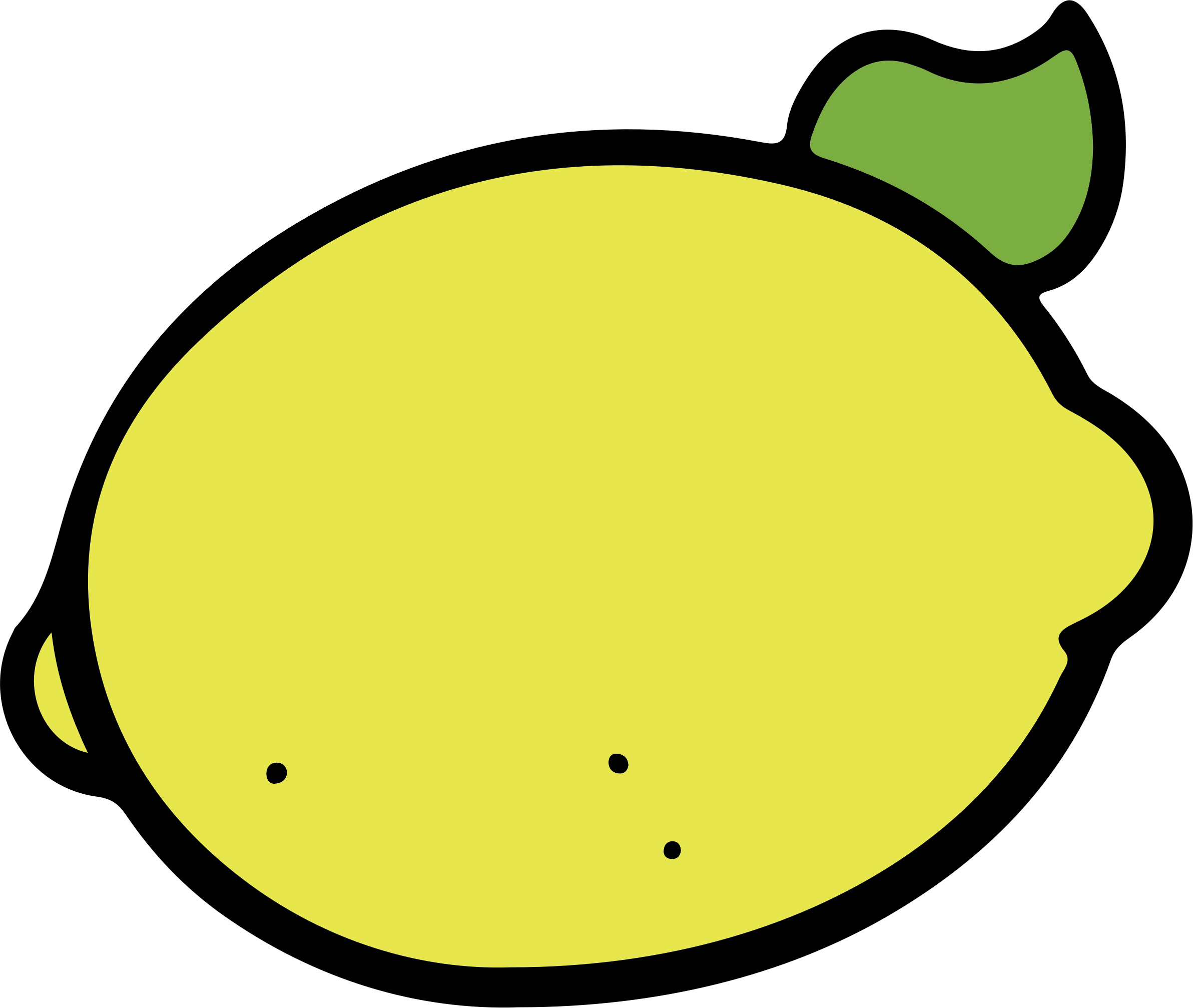 Free Lemon Clip Art Pictures Clipartix - Lemon Clipart Transparent Background (2384x2014)