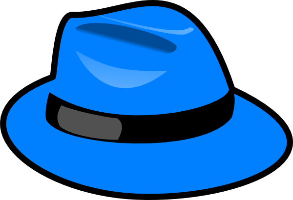Clip Art Man With Hat Clipart - 6 Sombreros Para Pensar (600x410)