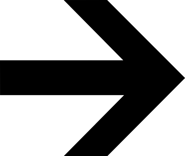 Black, Left, Right, Symbol, Arrow, Cartoon, Shapes - Right Arrow (640x538)