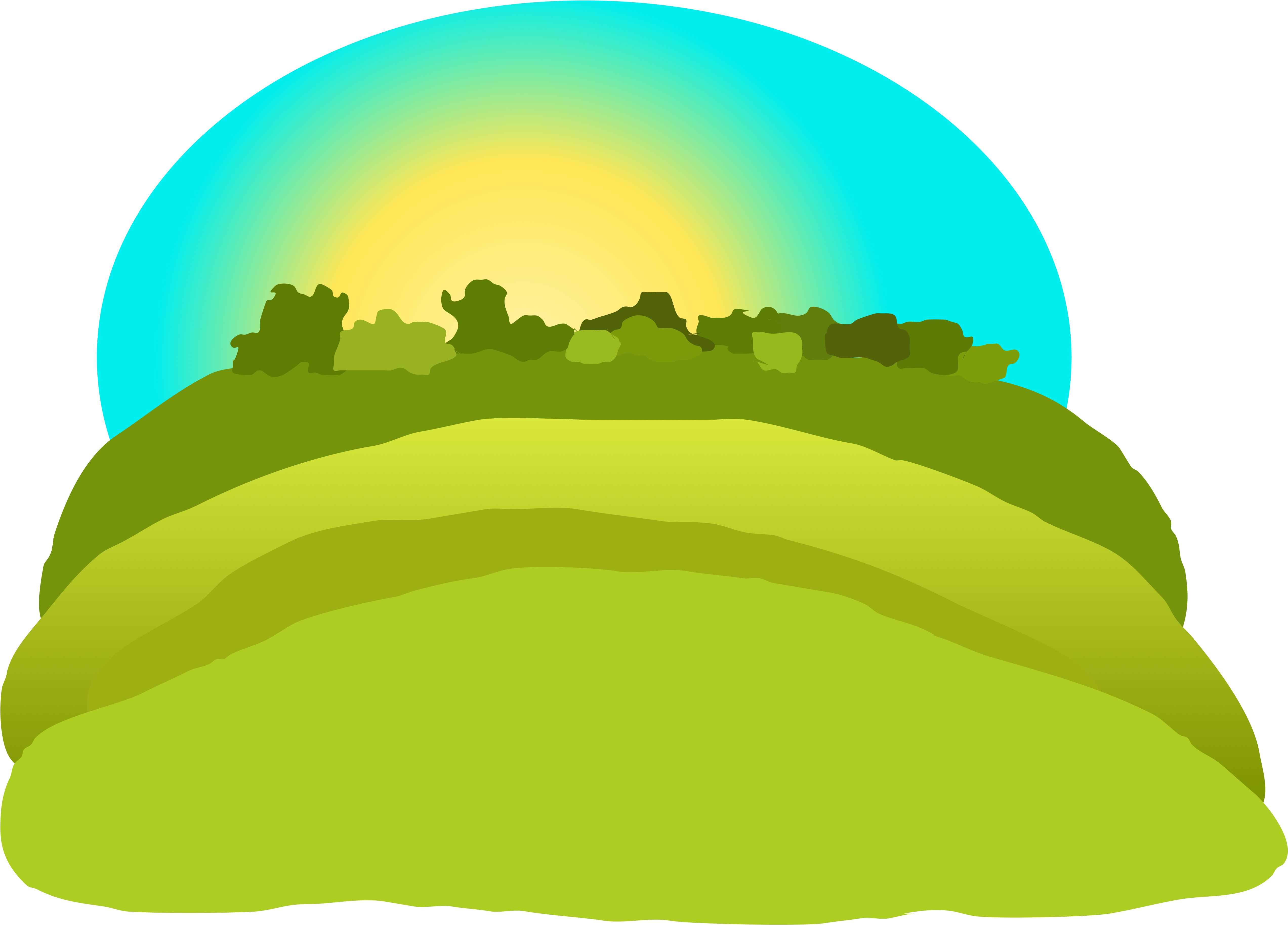 Hill Clipart Hill Mountain - Hill Png Clipart (5204x5204)