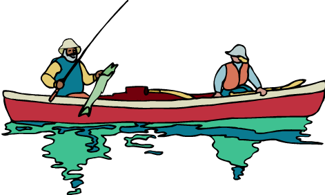 Fishing Boat Clipart Bible - Fisherman Boat Png (471x282)