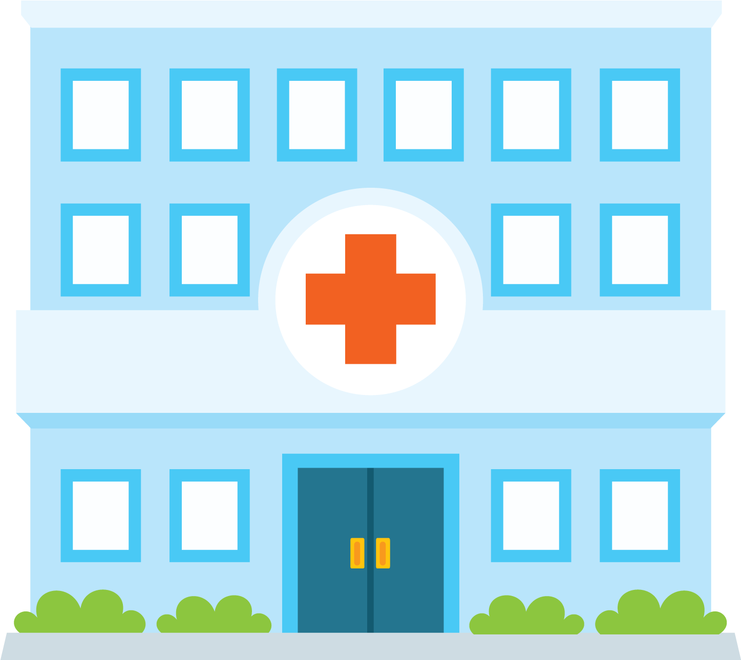 Free To Use & Public Domain Hospital Clip Art - Hospital Images Clip Art (1500x1350)
