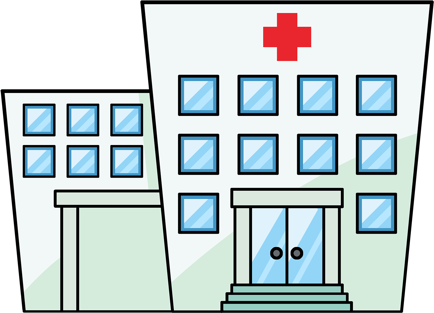 Hospital - Doctors Office Clipart (1600x1200)
