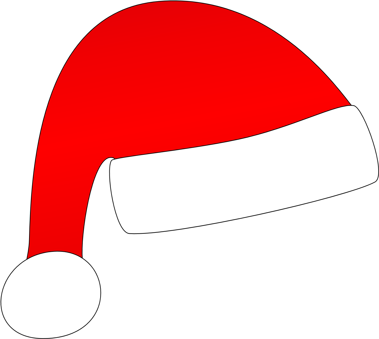 Christmas Hat Clip Art Image - Santa Suit (1500x1500)