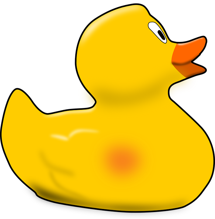 Free Yellow Rubber Duck Clip Art Dromgbp Top - Rubber Duck Clip Art (708x720)