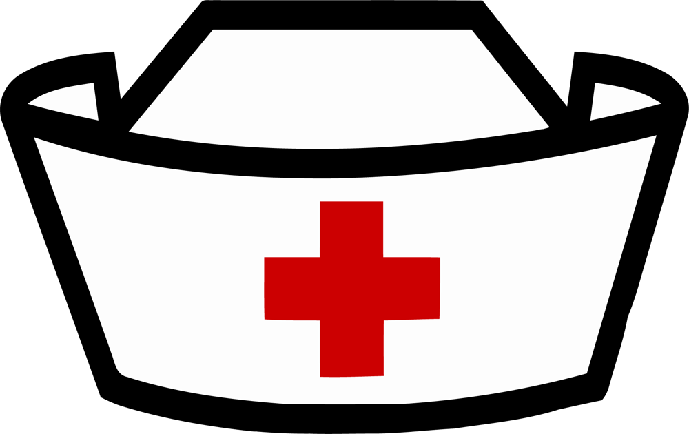 Nurses Hat Clip Art - Nursing Hat Clip Art (1000x630)