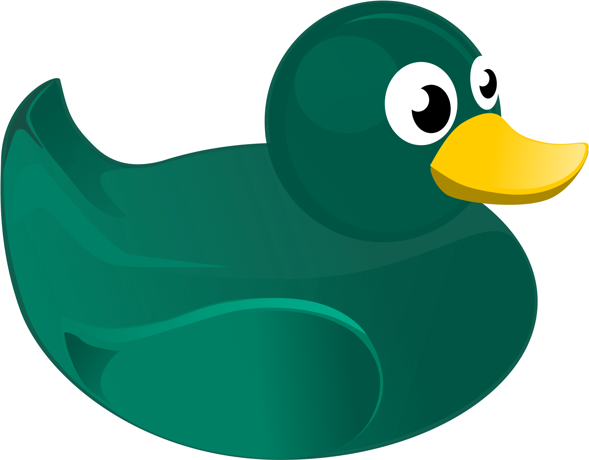 Clipart Info - Patos Verdes (2400x3394)