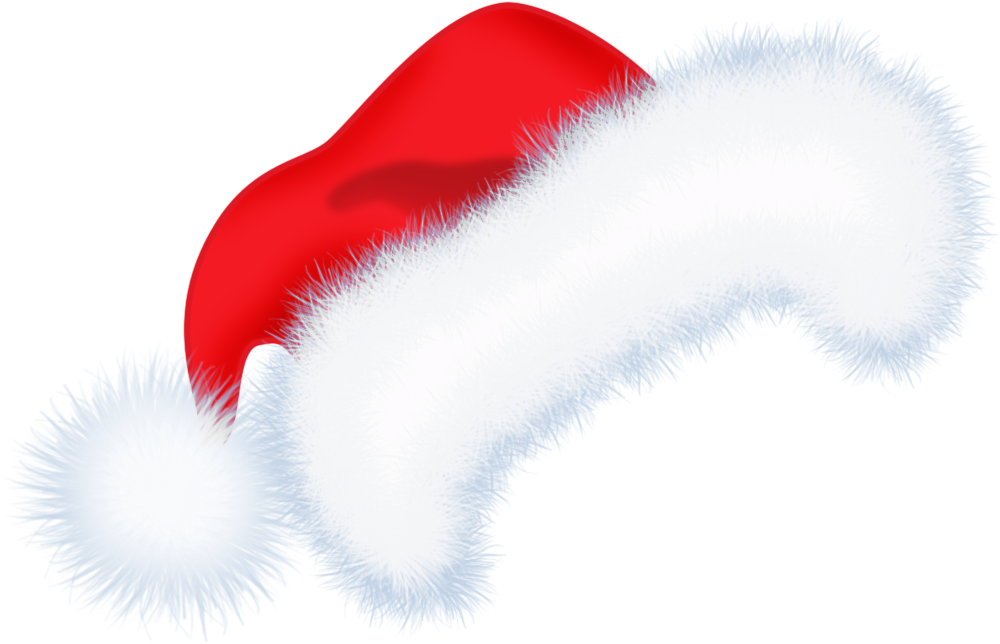 Santa Hat Clip Art 3 Image - Christmas Day (1021x717)