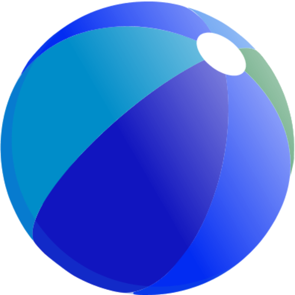 Free Beach Ball Clip Art Pictures 7 Clipartandscrap - Real Beach Ball Vector (600x600)
