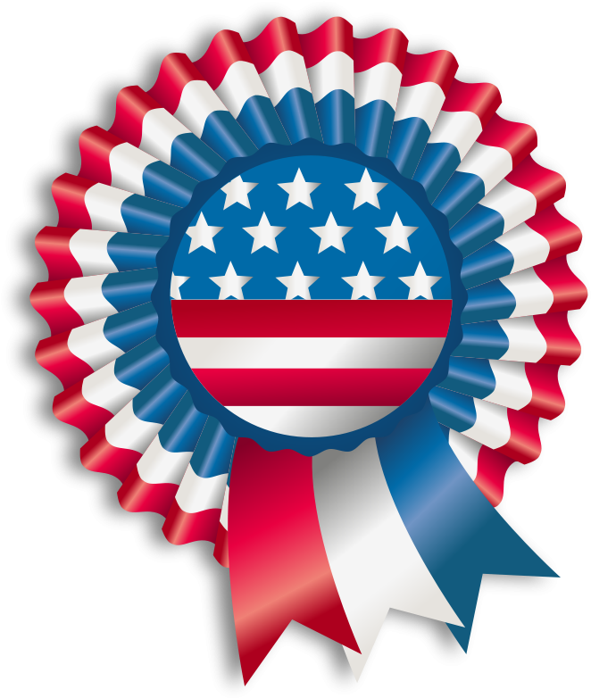Ribbon - 4th Of July Ribbon (675x800)