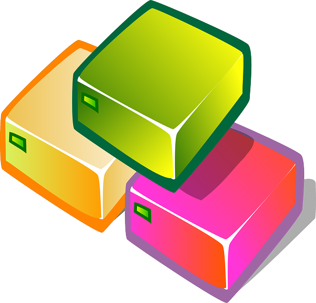 Building Blocks Clip Art At Clker - Building Blocks Icon .png (640x614)