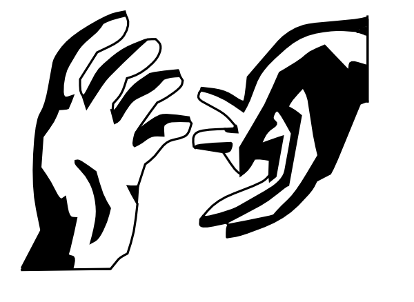 Clipart Info - Helping Hands Clip Art (600x438)