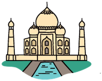 Taj Mahal - Taj Mahal Clipart Transparent (402x399)