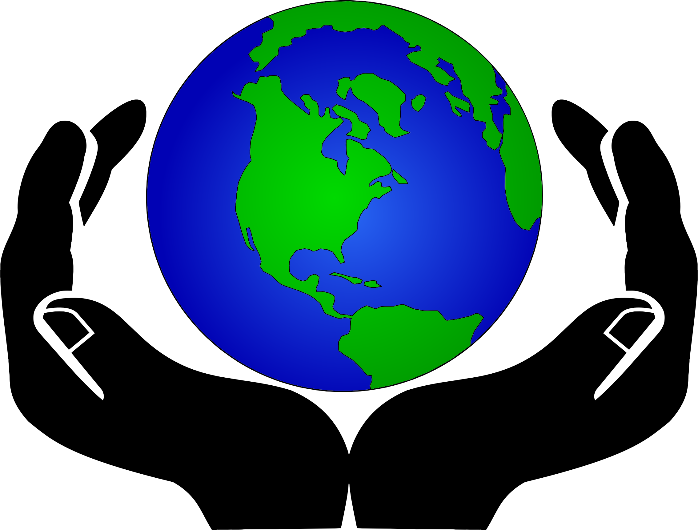 Clip Art Of The World - World Clipart (2268x1722)
