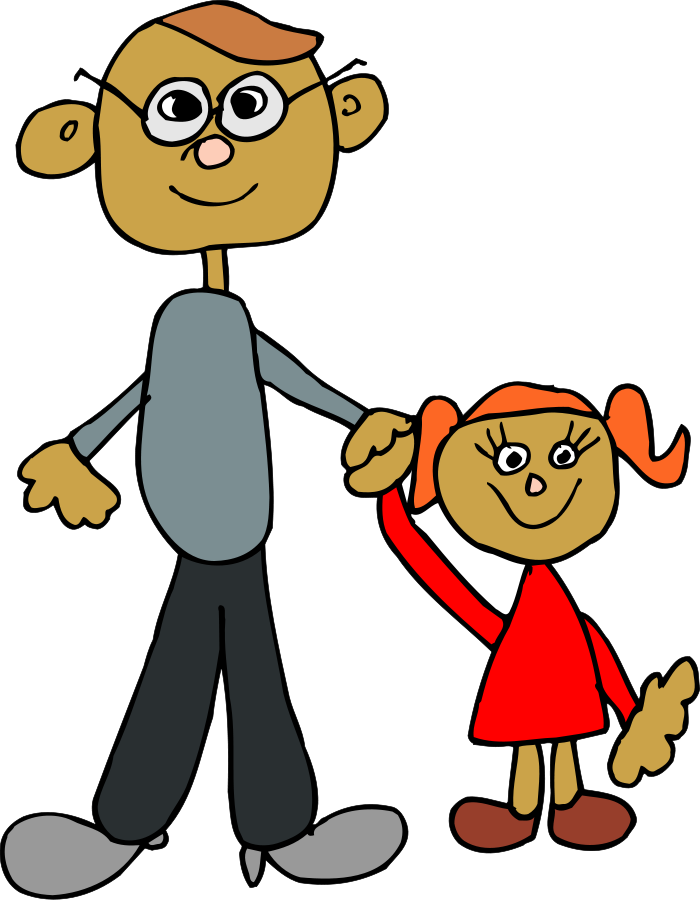 Cartoon dad. Отец и дочь мульт. Папа мультяшно. Папа и дочка на прозрачмноф оне. Папа и дети клипарт.