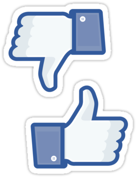 Facebook Like Thumbs Up 2\ - Facebook Thumbs Up Icon (375x360)