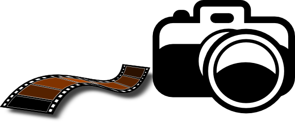 Camera And Film Strip Clip Art - Go Light Radioray Led Permanent Mount Searchlight (600x248)