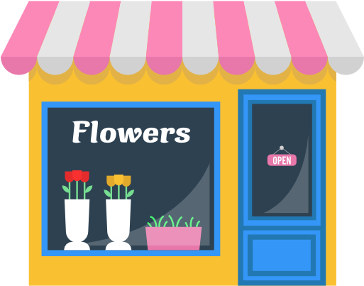 Size - Flower Shop Png (512x512)