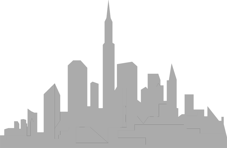 Skyline Clipart Transparent City - City Clip Art Transparent (958x624)