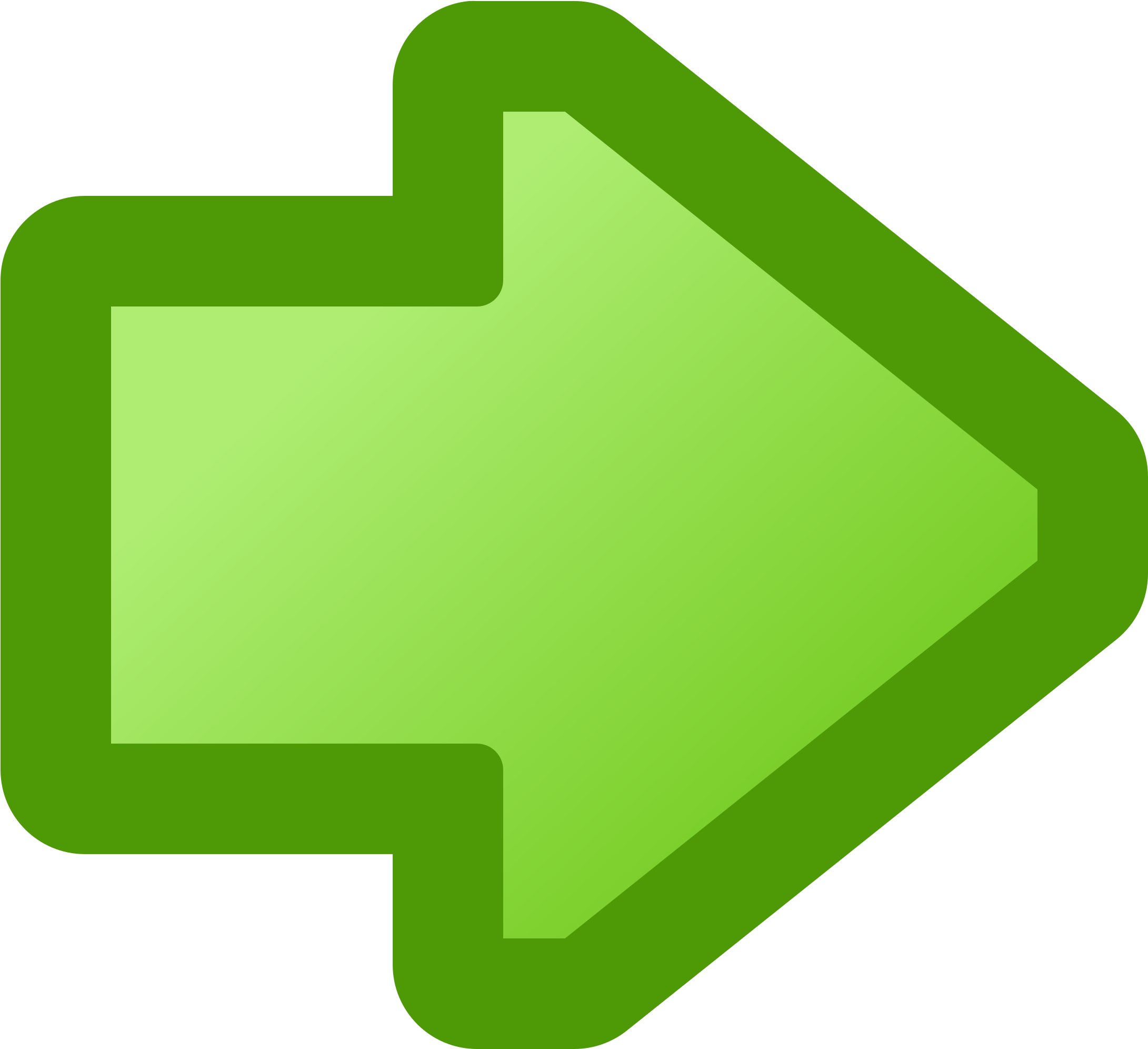 Arrow Clipart Icon - Flecha Derecha Verde Png (2400x2400)