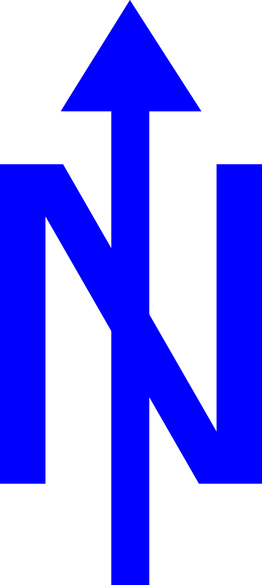 North Arrow Clip Art - Clip Art (1077x2400)