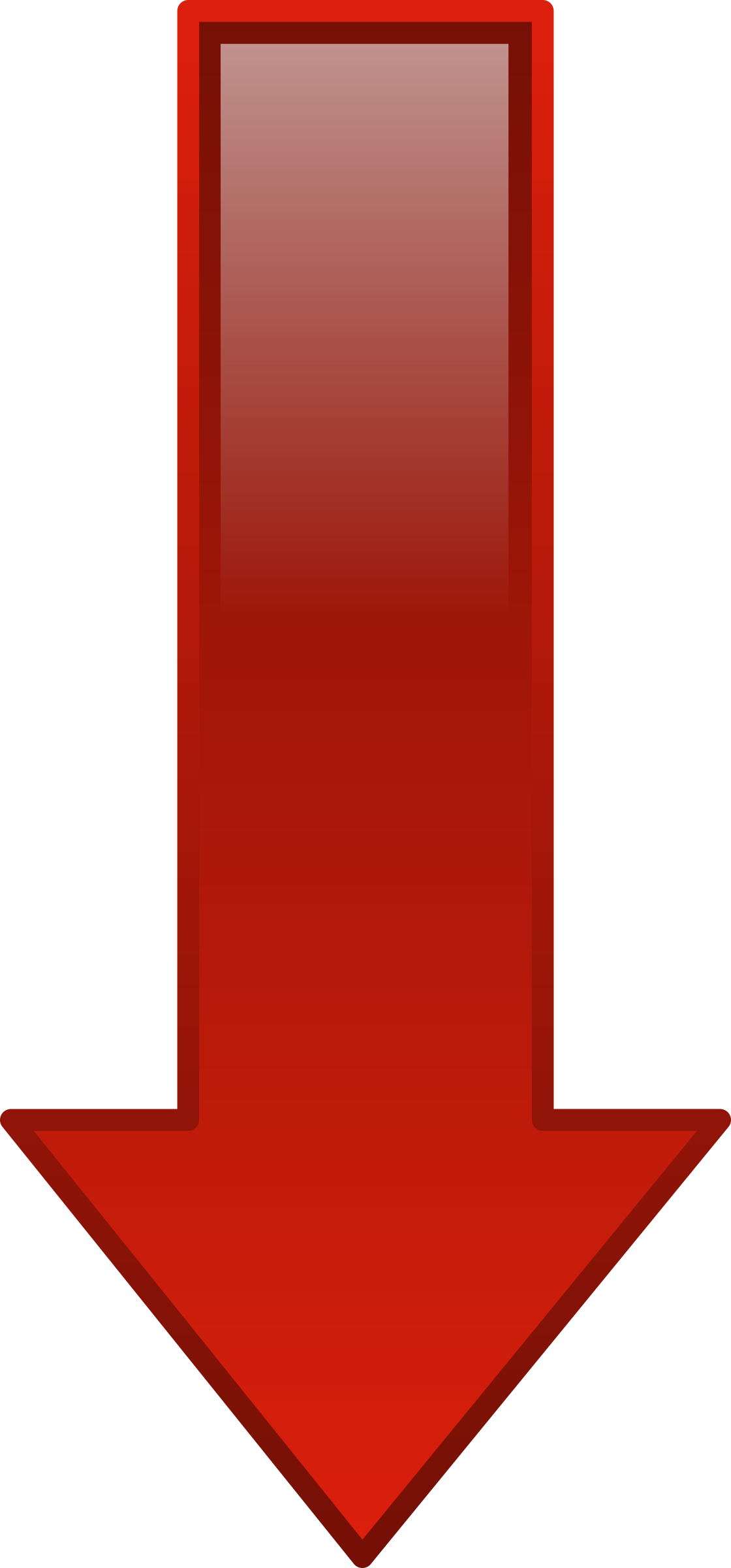 Down Arrow Clipart Clipart Panda - Down Arrow Transparent Background (1120x2400)