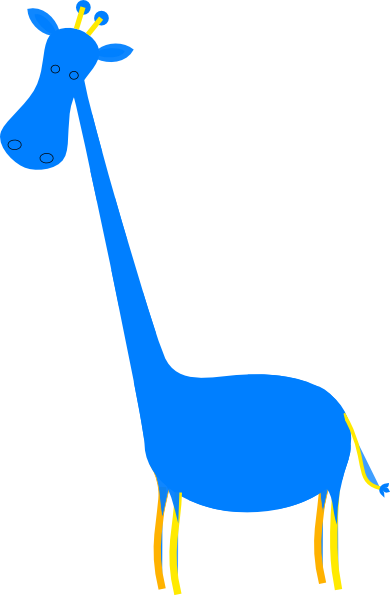 Blue Giraffe (390x598)