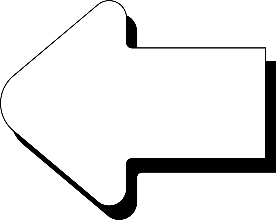 Arrow Clipart Black Background - Left Arrow Black Background (958x761)