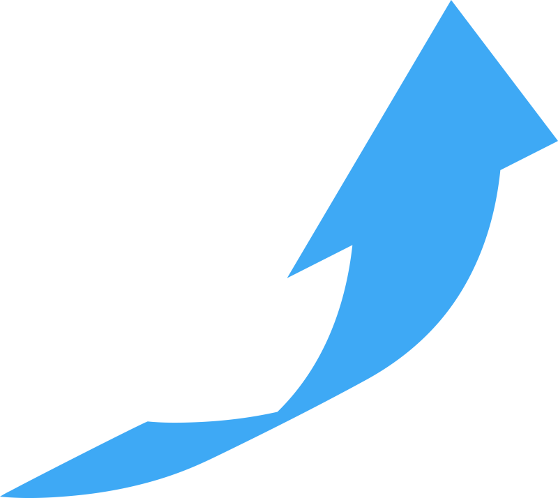 Curved Arrow Pointing Right Clipart - Curved Arrow Pointing Up (800x714)
