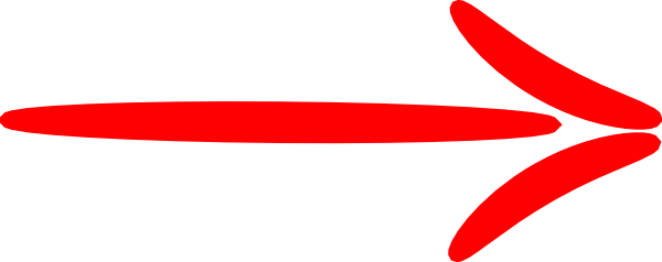 Right Clipart Red Arrow - Red Right Arrow Png (600x238)
