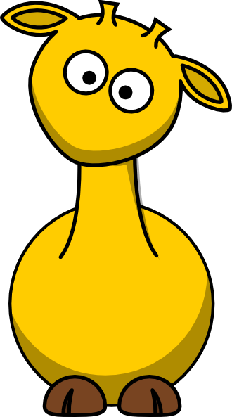 Confused Giraffe Svg Clip Arts 330 X 593 Px - Edmond Memorial High School (330x593)