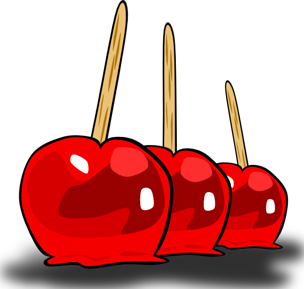 Apple Cider Clipart - Candy Apple Clip Art (600x570)