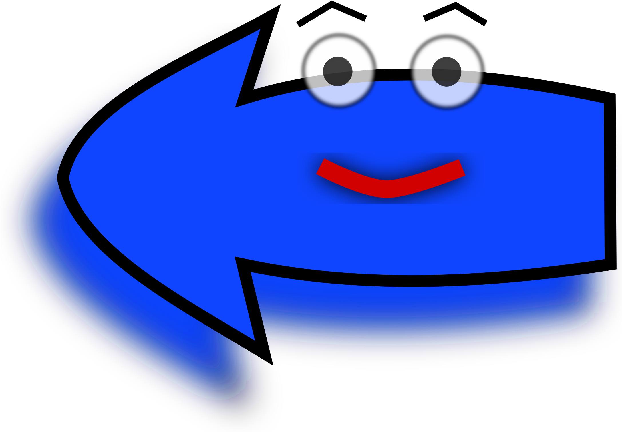 Arrow Clipart Face - Arrows Pointing Left And Right (2400x1644)