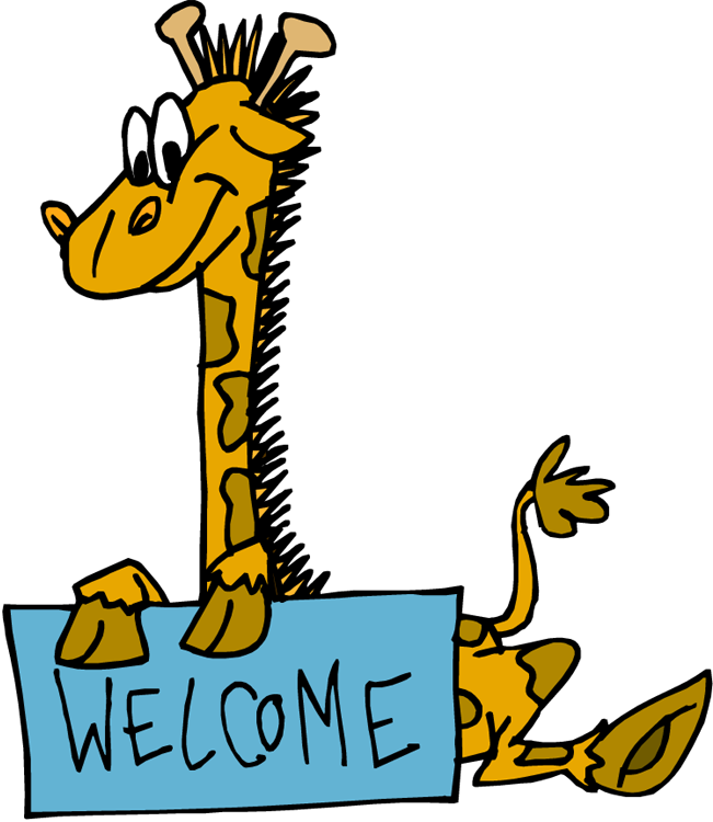 Png Image - You Re Welcome Giraffe (651x750)