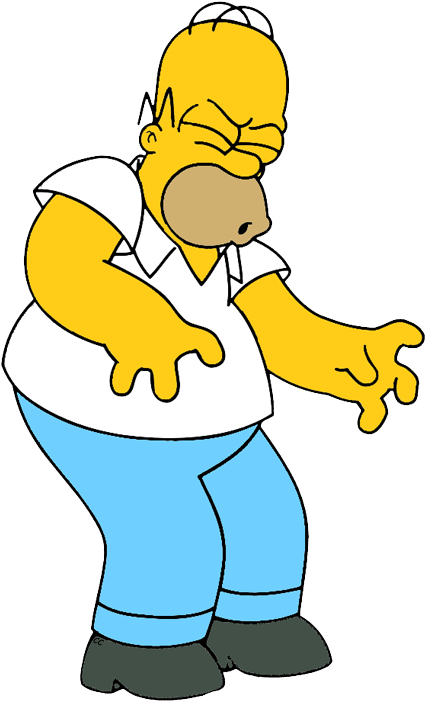 Simpson Family Simpson Family Homer - Homer Clipart (435x709)