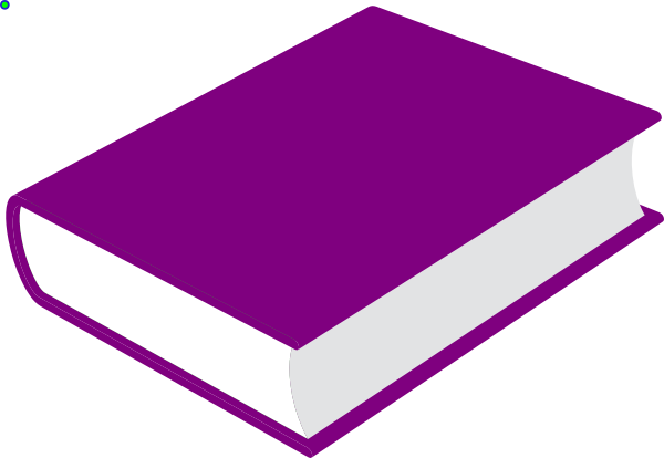 Purple Book Clip Art At Clker Com Vector Online Clipart - Purple Book Clip Art At Clker Com Vector Online Clipart (600x414)