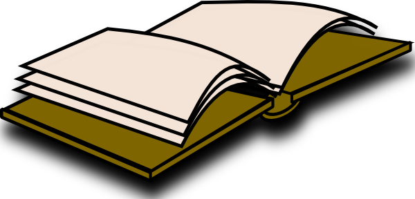 Open Book Icon Clip Art - Tell Me A Story (600x288)