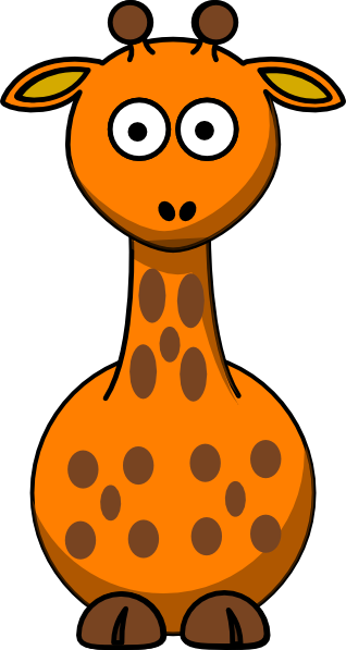 Cartoon Giraffe (318x597)