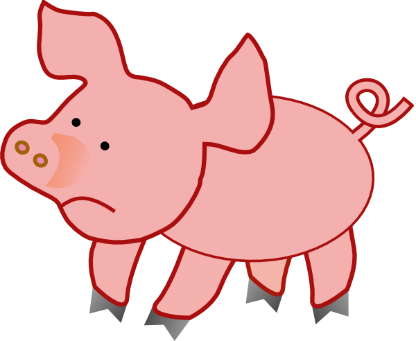 Piglet Clip Art - Pig Clip Art (600x492)