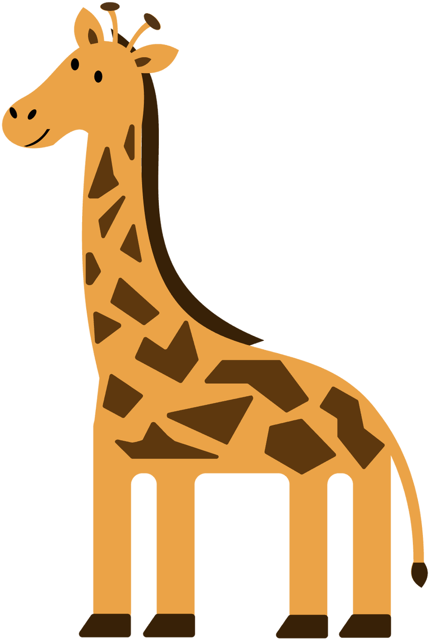 Giraffe Clipart - Clip Art (900x1303)