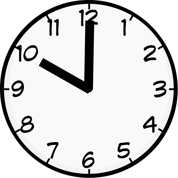 Clock Face Clip Art (600x600)