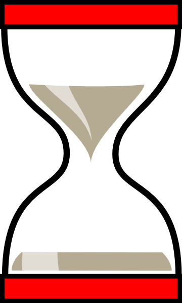 Animated S Timer Clipart - Clip Art Sand Timer (360x598)