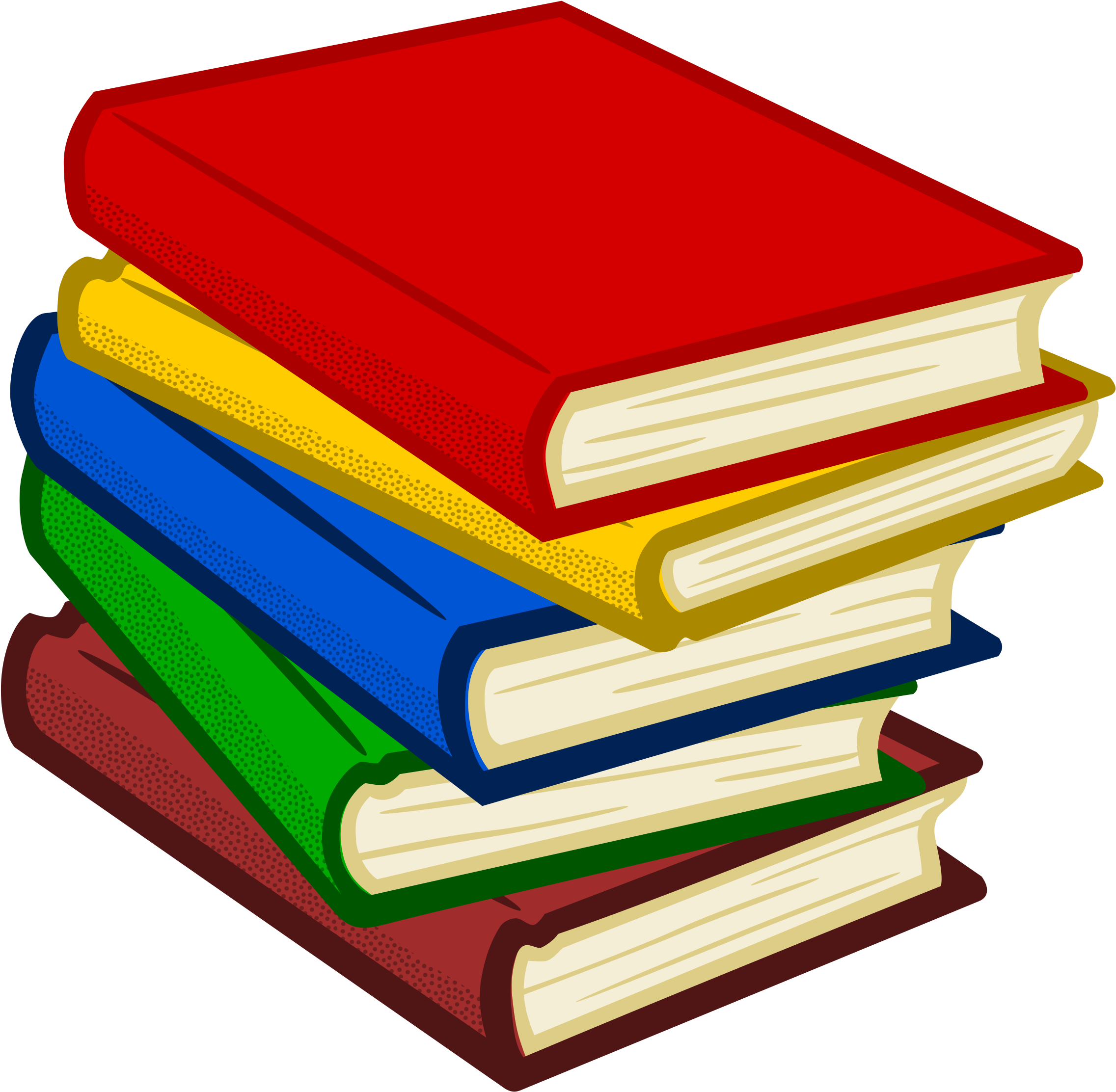 Books For Clip Art - Books Clipart Png (2400x2400)