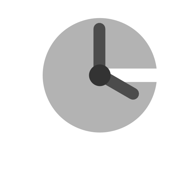 Clock White Gear Clip Art At Clker - Clock Gear Clip Art (594x597)