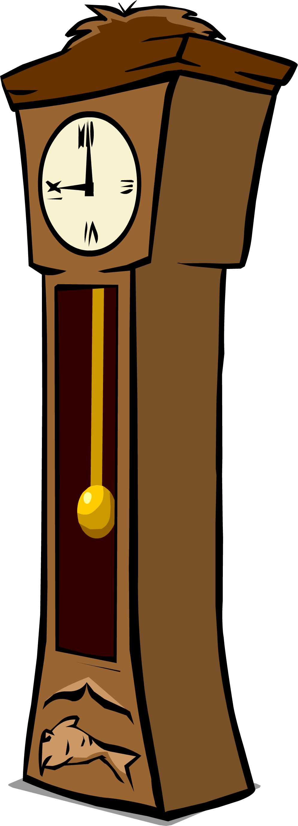 Grandfather Clock Cliparts - Grandfather Clock Clip Art (995x2755)