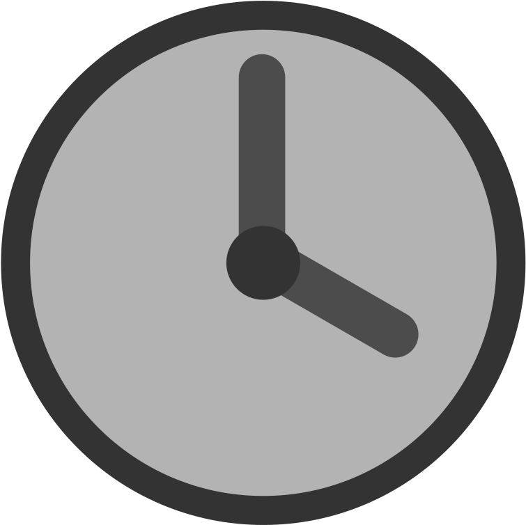 Clock Clip Art At Clker - Gambar Jam Vektor (800x800)